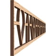 thumbnail image 3 of Ekena Millwork 46 3/8"W x 4"H x 1/4"T Whitechapel Fretwork Moulding, Red Oak, 3 of 13