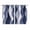 Blue, variant on Navy Blue Kitchen Curtains 72 Inch Length, Modern Moire Abstract Ripple Geometric Grommet Top Bedroom Living Room Curtains, Light Filtering Cafe Curtain Drapes 2 Panels Set 104''x72''