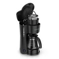 BLACK+DECKER 4in1 Coffee Station 5Cup Coffee Maker in Stainless