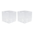 thumbnail image 6 of Fanjie 2Pcs Clear Baseball Display Case For Cube Box Baseball Holder Souvenir Storage Box, 6 of 9