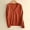 Orange, variant on NTACZA Valentines Sweaters for Women Button Up V Neck Orange Sweater Cardigan Heart Printed Sweater Coat Women Jumpers L