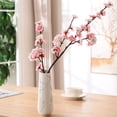 thumbnail image 1 of White Ceramic Vases Elegant Design for Home Décor, 1 of 7