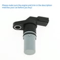 thumbnail image 6 of Unique Bargains 1 Pc Crankshaft Position Sensor for RENAULT Duster 1.6 16V 4x4 11-15 Sturdy Metal Plastic Black Gray Engine Crank CKP Sensor, 6 of 6