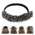 thumbnail image 2 of Pelo Bun Maker Elegante Crystal Donuts Bun Maker DIY Banda de rizador de estilo de cabello, 2 of 6