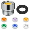 thumbnail image 1 of Faucet Accessory for Water Conservation Shower Power Reduction Limiter Set and Shower Head Restrictor Regulator Fitting for Toilet and Hotel Use, 1 of 7
