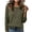 Olive Green, variant on TEAJOPSUU Women's Pullover Sweatshirts Striped Long Sleeve Crew Neck Sweaters Fall Winter Soft Casual Clothes Loose Fit Purple
