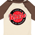 thumbnail image 4 of Inktastic I love my Uncle Boys or Girls Long Sleeve Baby Bodysuit, 4 of 5