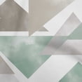 thumbnail image 1 of oneOone Viscose Jersey Dusty Green Fabric Geometrical Craft Projects Decor Fabric Printed By The Yard 60 Inch Wide, 1 of 4