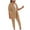 Khaki, variant on Scyoekwg Two Piece Blazer Outfits Women Business Office Work 2 Piece Sets Long Sleeve Tops Suit Pants 2 Casual Matching Outfits Fashion Two Piece Set Lounge Set (White,M)