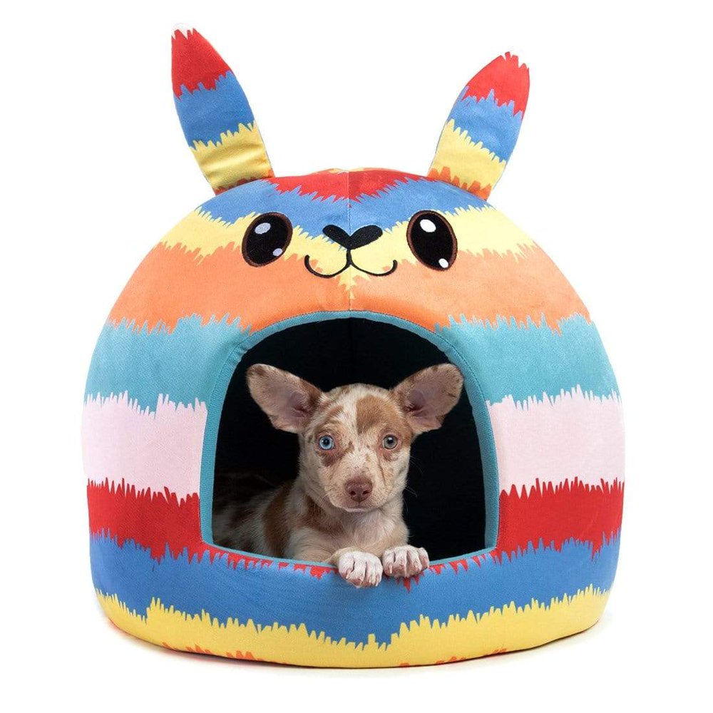 Best Friends by Sheri Novelty Meow Hut Pinata Pet Dog Bed, One Size Pinata