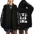 thumbnail image 3 of Sudadera con cremallera estampada de Naruto Hinata para hombres y mujeres, Sudadera con capucha informal, chaqueta superior de algodón, novedad de primavera y otoño de 2023, 3 of 4