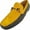Yellow Grey Two Tone, variant on Mens Suede Driving Moccasins Adult Male Slip on Dress Shoes Grey 7.5