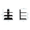 thumbnail image 4 of Mount-it Triple Glass DVD/DVR/Component Wall Mount Shelf, 4 of 4
