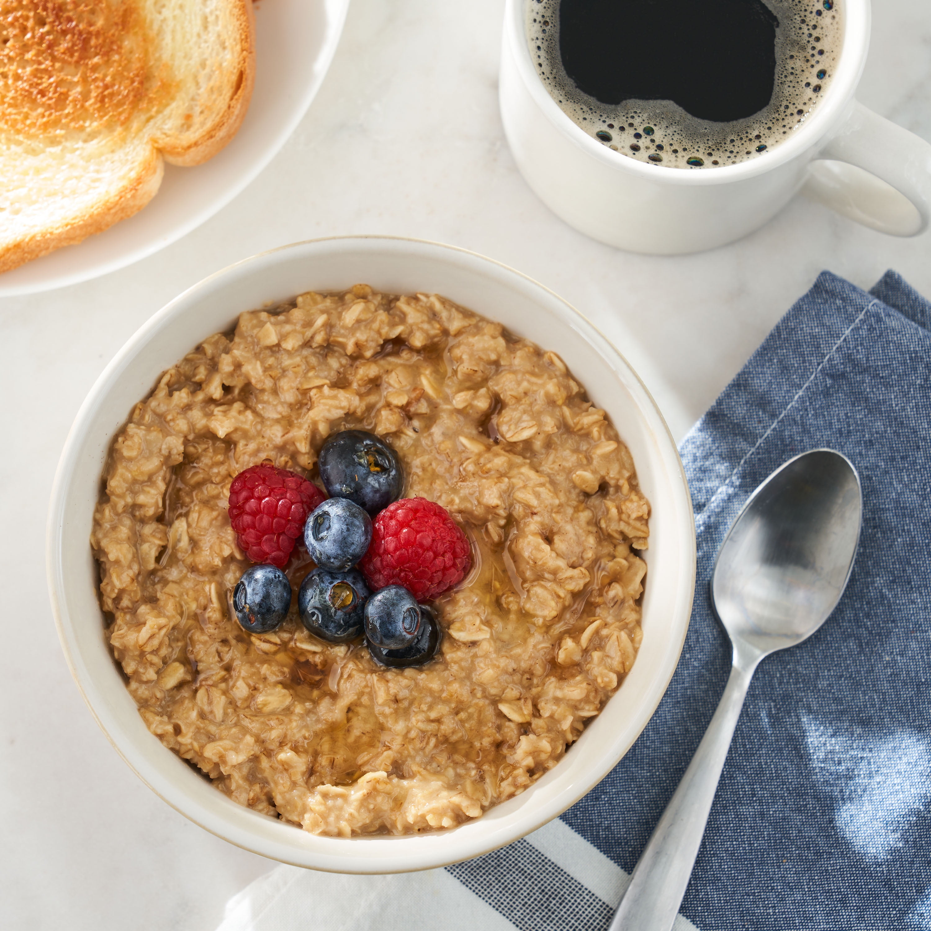 (3 pack) Great Value Maple & Brown Sugar Protein Instant Oatmeal, 1.83 oz, 6 Count