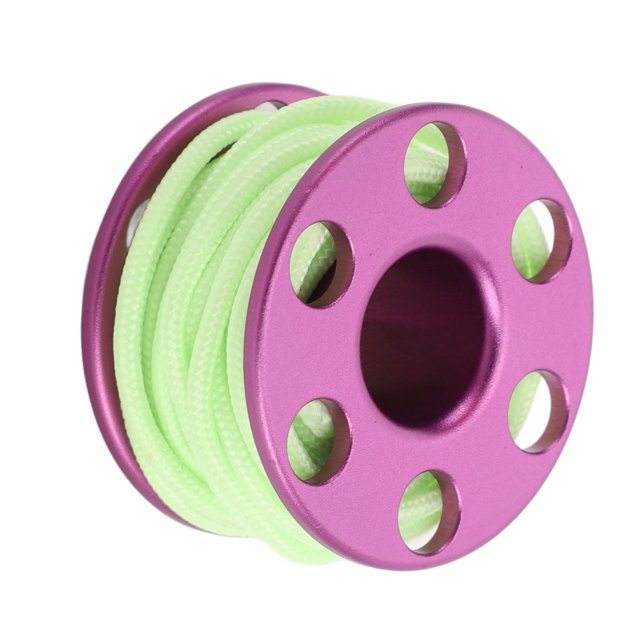 Pendentif Mini-Bobine, Alliage d'Aluminium, Plongée, Cordon Lumineux pour Souvenirs