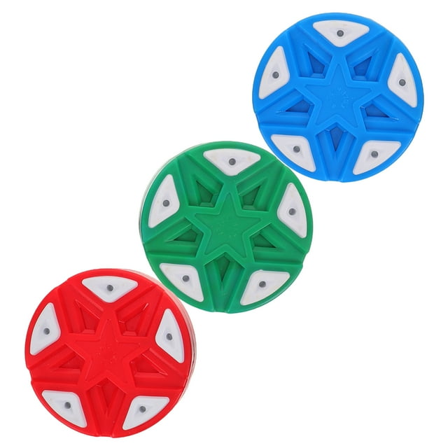 UPOUART 3Pcs Ice Hockey Training Pucks with Precise Weight for Realistic Off Ice Practice