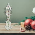 thumbnail image 2 of Maison Concepts Christmas Led Snow Covered Snowflake Lamp Post 31.5", 2 of 3