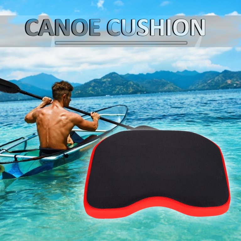 Kayak Seat Pad with Suction Cup Fishing Boats Cushion Fishing Rowing Chair  Mat