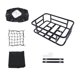 thumbnail image 5 of Cesta trasera para bicicleta, alforjas, portaequipajes de metal, desmontable, impermeable, para bicicleta L, 5 of 8