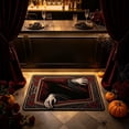 thumbnail image 6 of Zynviq Halloween Area Rugs Ghost Hand 15.7" X 23.6" Throw Rug Polyester Black Rectangular Washable Small Rug for Kitchen, 6 of 6