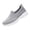 Gray #040, variant on Diabetic Shoes for Women Non-Slip Casual Shoes Breathable Walking Shoe Lightweight Health ShoesFashion Casual Slip On Orthopedic Fit Shoes Low Braided Shoes 41
