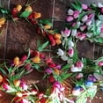 thumbnail image 6 of JHEHF 6.56 Ft Easter Garland Floral Hanging Rustic Spring Flower String for Mantle Gifts Home Decor Wall Window Table Seasonal Decoration Wreath Making, 6 of 9
