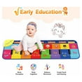 thumbnail image 5 of Piano Mat Keyboard Piano for Kids 3 4 5 6 Years Old, Dance Mat Toddler Musical Toys Floor Keyboard Piano Mat, Girls Gifts for Kids Boys Girls Ages 3 4 5 6 7 8, 5 of 9