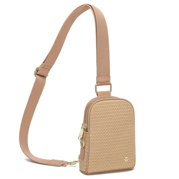 Bolsa de paja INICAT verano pequeña bandolera playera para mujer