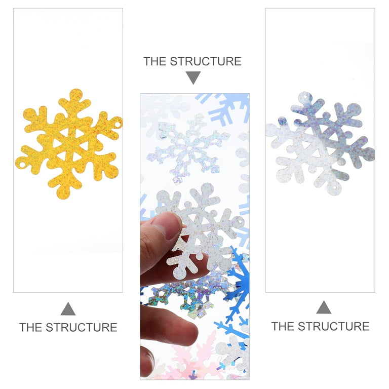 1000Pcs Snowflake Snow-White Party-Decorations Frozen Paper-Confetti -Glitter  Christmas Silver Table Confetti 