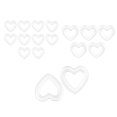 thumbnail image 1 of 17x 2/5/10x de Poliestireno para Manualidades de Espuma Blanca con Forma de para El Día de San Valentín Gloria Bolas de espuma de poliestireno, 1 of 9