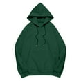 thumbnail image 5 of Luowei Women'S Winter Thermal Hoodies, Green Soft Pullover Hoodies, Womens Oversized Hoodies Winter Cotton Sweatshirts Pullover 2024 Fashion Tops Trendy Outfits, 3XL, 5 of 5