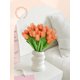 thumbnail image 4 of Flores Artificiales de Tulipán, Tulipanes Artificiales, Tulipanes Táctiles Decoración para Fiesta, Boda, Hogar, Evento, Centros de Mesa, Ramo, 4 of 4