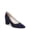 Sapphire Blue Microsuede, variant on Womens Rebecca Pump - Medium & Wide Width