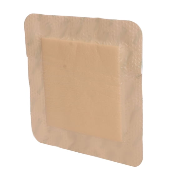 Bordered Foam Dressing, Strong Viscosity Rapid Imbibition Prevent Leakage Silicone Adhesive Foam  For Leg Trauma