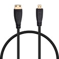 thumbnail image 1 of Cable adaptador HDMI BronaGrand Micro HDMI tipo D a Mini HDMI tipo C de 0,3 m, 1 of 7