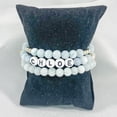 thumbnail image 4 of Say My Name Stack of 3 Bracelets, 4 of 4