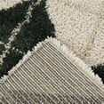 thumbnail image 3 of Quarterman Diamond Shag Area Rug, 3 of 5