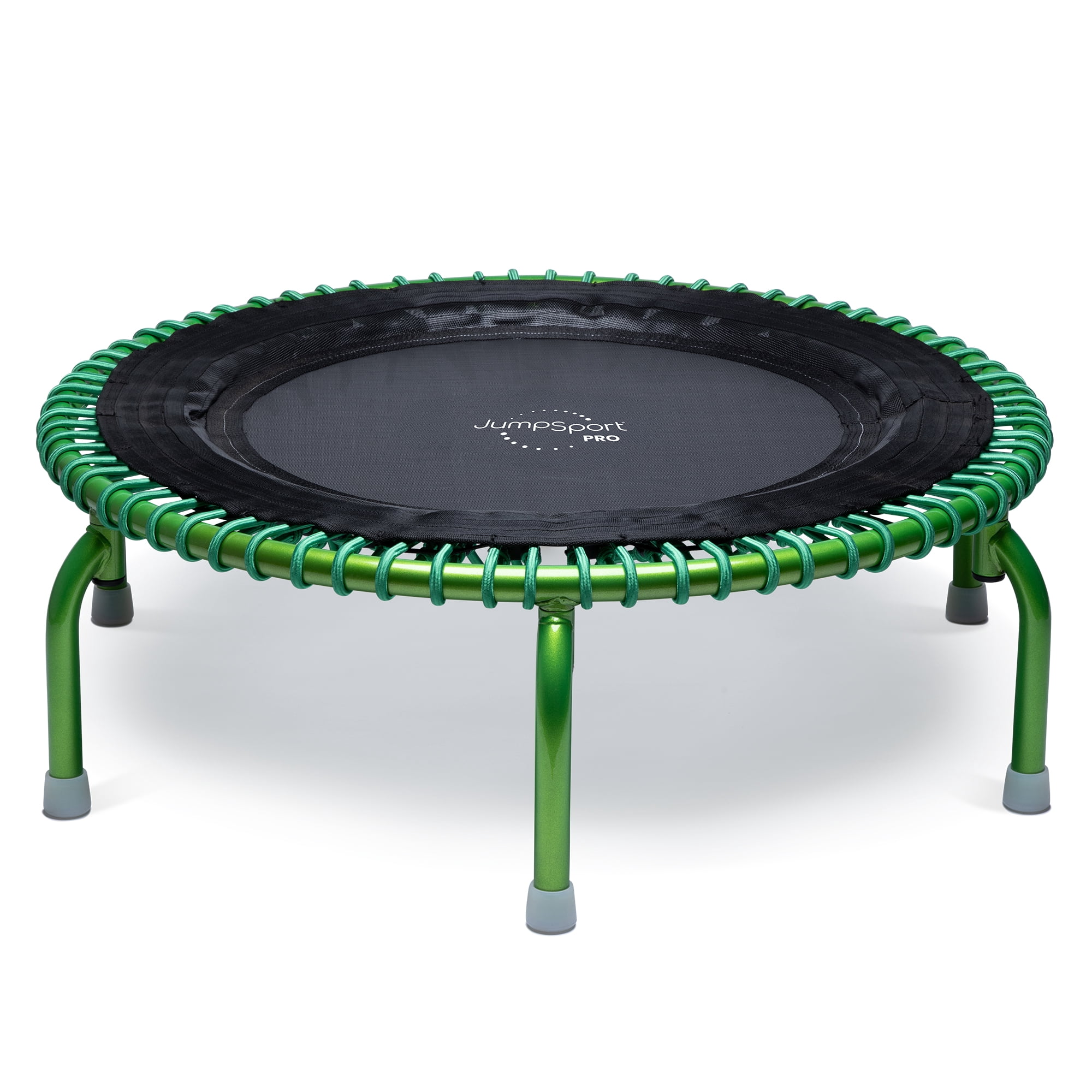 JumpSport 44" PRO Fitness Trampoline, Model 550 Exercise Rebounder, 325 lb Capacity Green