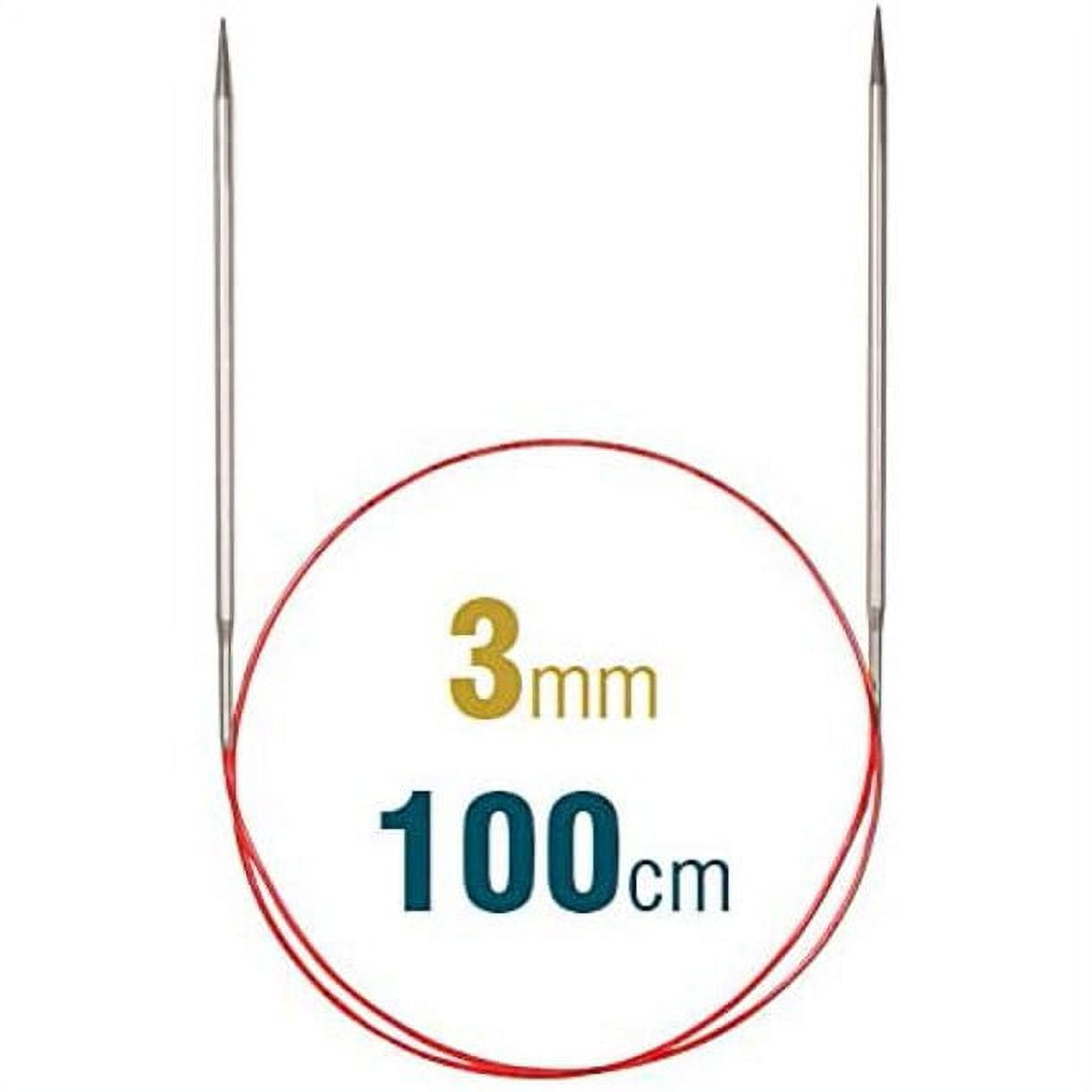 40 inch Addi Turbo Rocket Circular Knitting Needles - US 3, 3.25mm