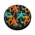 thumbnail image 2 of Kdxio Spare Tire Cover for RV Trailer, Waterproof Wheel Cover,Camper Spare Tire Cover Fit for Rv SUV Truck Travel Trailer 16 inch-Palm Trees, 2 of 8