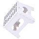 thumbnail image 2 of Inteprter Taburete de plástico, silla plegable portátil con puntos, silla plegable para adultos, taburete alto para adultos, baño, hogar, Almacenamiento y organización del hogar blanco, 2 of 6