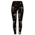 thumbnail image 5 of NOLDARES High Waisted Novelty Christmas Holiday Print Leggings for Women(Z5-Gold,XXL), 5 of 5