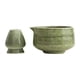 thumbnail image 1 of Ceramic Matcha Bowl Tazón de té de para mezclar, con soporte para , hecho a mano para amantes del té de café con leche amigo, 1 of 8