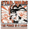 thumbnail image 2 of Women's Star Wars: Visions The Force is Strong  Graphic Tee White 2X Large, 2 of 4