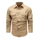 thumbnail image 1 of Hombres Pesca Upf 50+ Impermeable Camisas De Manga Larga, 1 of 8