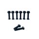 thumbnail image 1 of Advancent Skate Board Bridge Nails Nut Kit Herrajes a prueba de herrumbre Tornillos Accesorios patinar Negro 29mm, 1 of 6