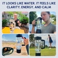 thumbnail image 3 of Dr.Water Hydrogen Water Tumbler | 3X More Hydrogen Concentration | 32oz Hydrogen Water Generator | Hydro Tumbler 3PPM Black, 3 of 8
