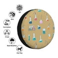 thumbnail image 4 of Rateoe Chemistry Class Pattern Tire Cover Wheel Protectors Weatherproof Wheel Covers Universal Fit for Trailer Rv SUV Truck Camper Travel Trailers Accessories-16 inch, 4 of 6