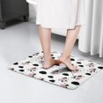 thumbnail image 4 of White Cow Cloud Pattern Flannel Non Slip Door Rugs,Washable Door Mats Indoor,Decorative Door Mats,Dirt-Resistant and Absorbent Doormat for Entrance,Bedroom,Kitchen,Bathroom,31.5x17in(80x43cm), 4 of 4