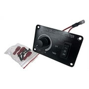 Pactrade Marine Boat Aerator Livewell Timer Switch Panel Adjustable Auto 12V 5A